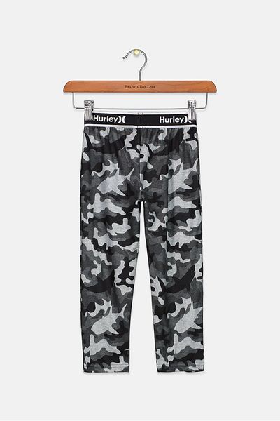 Hurley Toddlers Boy Camouflage Pajama Pants, Grey