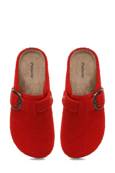 Polaris 607167.Z4PR Kırmızı Kadın Sabo Terlik