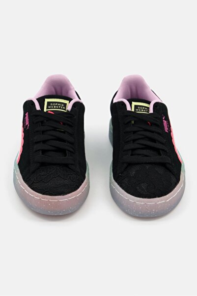 Puma Women Suede Sophia Outdoor Shoes, Black