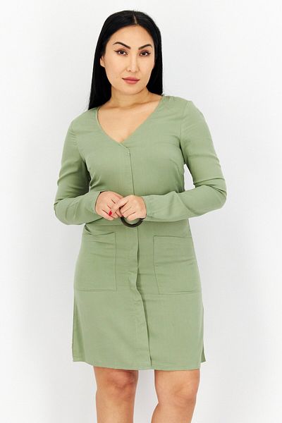 NA-KD Women Plain Mini Dress, Olive