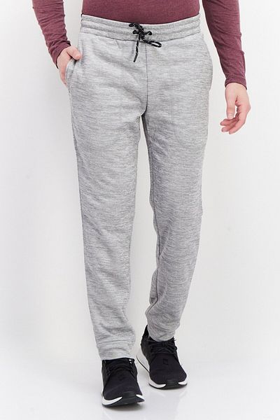 RBX Men Sportswear Fit Training Sweatpants, Grey Heather