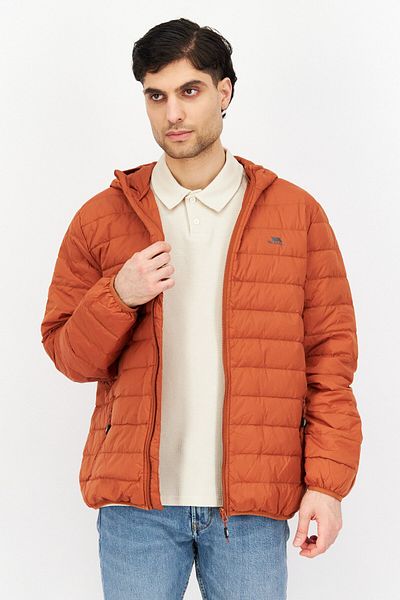 Trespass Men Plain Puffer Jacket , Rust