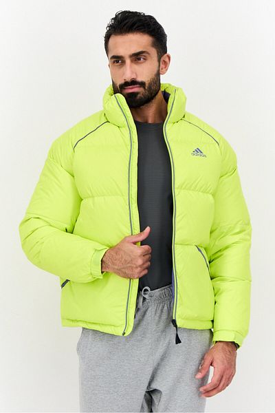 adidas Men Sportswear Fit Outdoor Jacket, Mint Green
