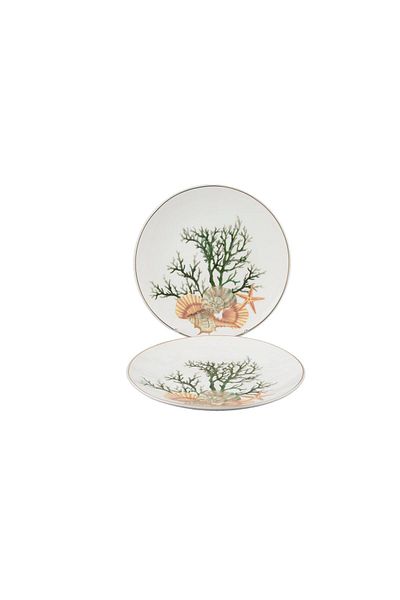 Mikasa Moor Marinet 2-Piece Cake Plate Set 20cm