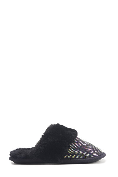 Polaris 607138.z4pr Siyah Kadın Ev Terliği