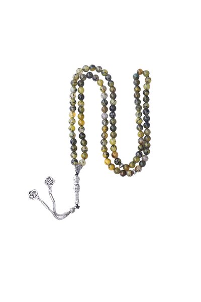 Zeynep Büyükbay 99 molitvenih perli od prirodnog kamena Ant Agate