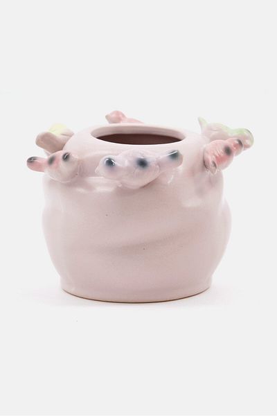 Hope Ceramic Flower Vase, Sage Green