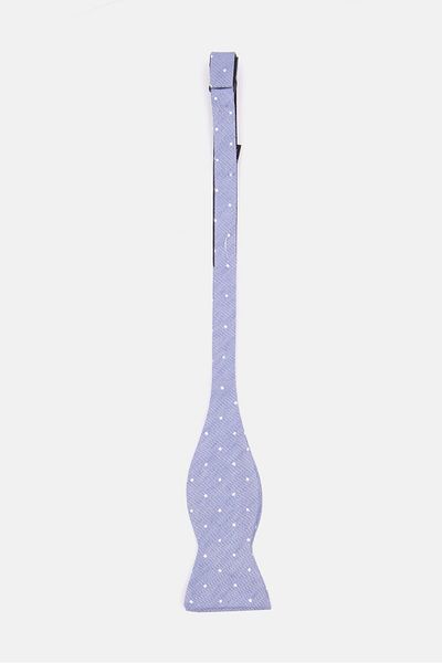 Tommy Hilfiger Men Presley Dot Bow Tie, Blue