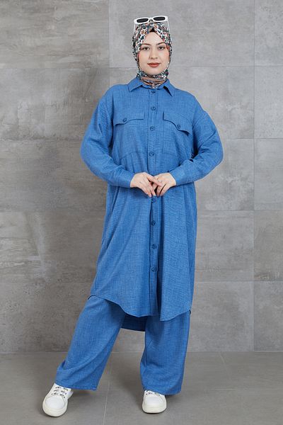 DPARİS Set de costum confortabil cu buzunare