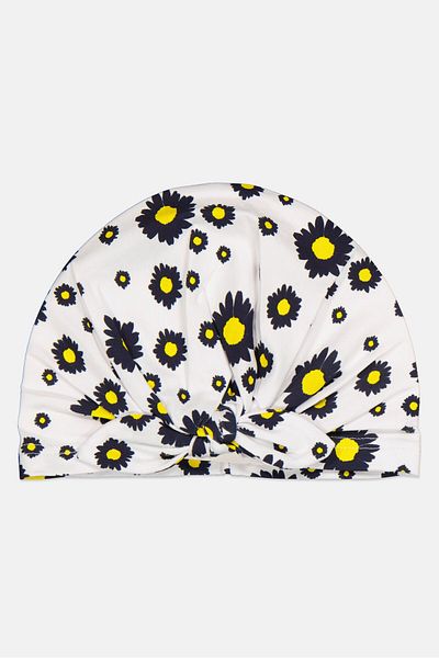 Chicco Toddlers Girl Floral Print Hat, White Combo