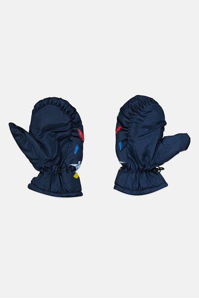 Royal Deluxe Kids Boy Graphic Print Snow Ski Gloves, Assorted Color