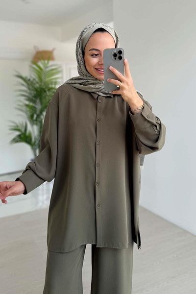 Ka Hijab Ανδρικά παπούτσια Pearly Team Khaki Model II