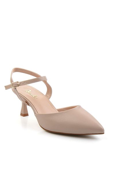 Bambi Pantofi clasici cu toc de damă bej K 01209190009