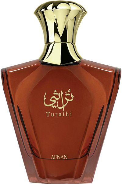 Afnan Turathi Brown Eau de Parfum for Men, 90 ML