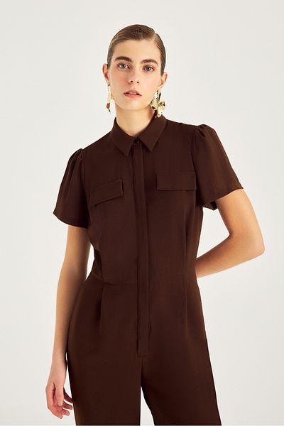 Naramaxx 063 Jumpsuit Brown Model