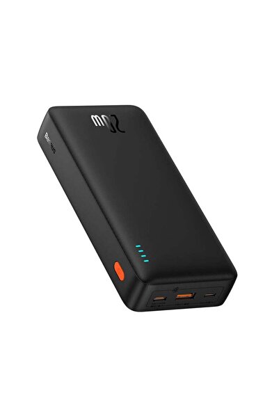 Baseus BASEUS Airpow Hızlı Şarj Powerbank 20.000 mAh ( 20W - 2 Port ) - Siyah