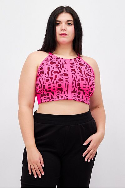 New Balance Women Sportswear Fit Sleeveless Training Top, Pink Combo