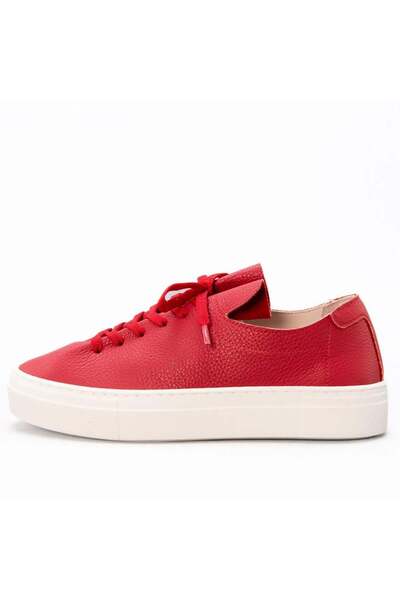 Gusse Chıage Women's Genuine Leather Sneaker Shoes 10600