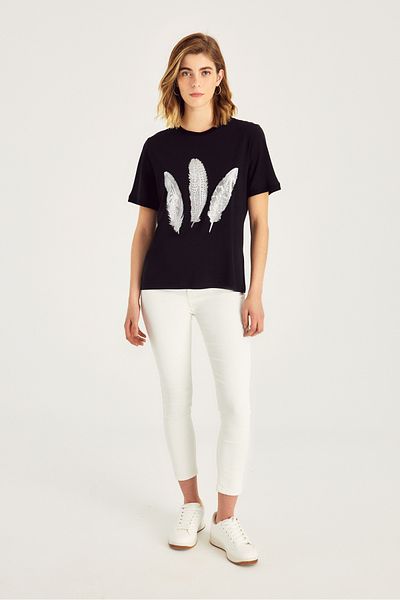 Naramaxx Black-Ecru 1.68 T-Shirt