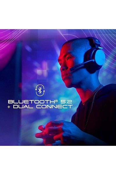 Skullcandy PLYR Multi-Platform Over-Ear Wireless Gaming Headset, Works with Xbox Playstation and PC