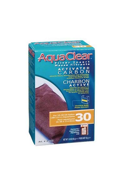 AquaClear Replacement Activated Carbon for Aqua Clear 30 Filter Glstd