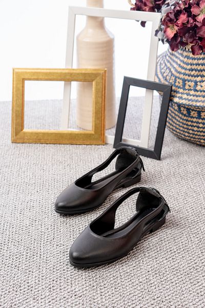 Slipcat Women's Skin Side Open Ballerina Home and Outdoor Shoes