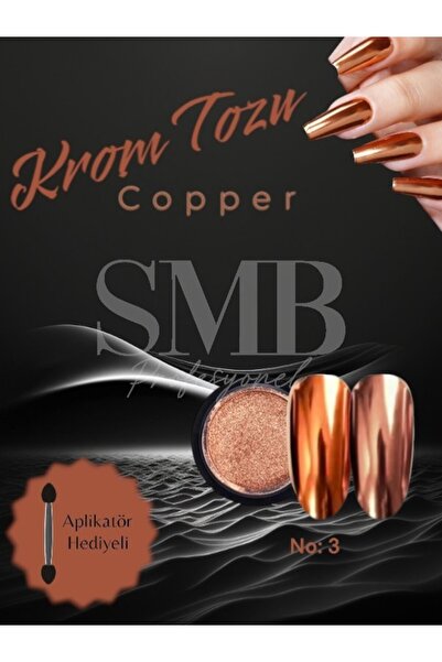 SMB PROFESYONEL KROM TOZ BAKIR (COPPER) AYNA TOZU