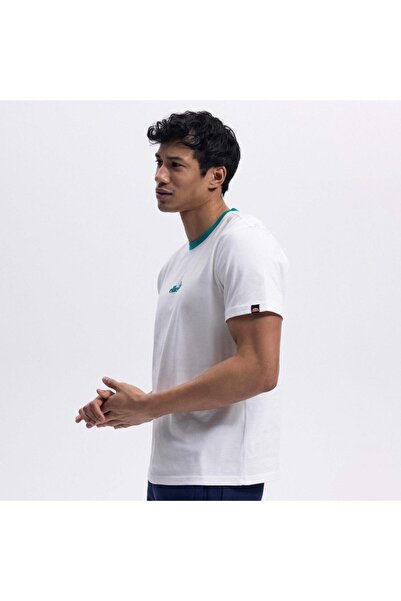 Ellesse CMO18-3-GRN Ανδρικό T-Shirt Crew Neck - Πράσινο / Λευκό