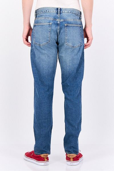GAP Men Straight Fit Wash Stretchable Jeans, Blue