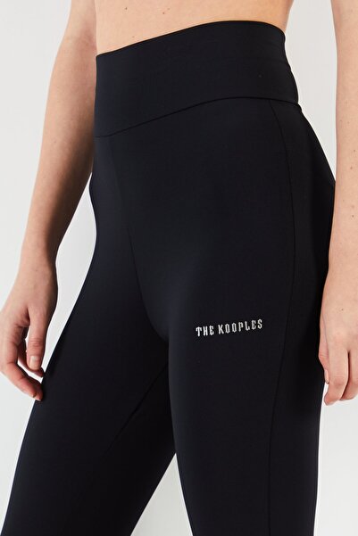 The Kooples Women Sportswear Fit Graphic Print Leggings, Black