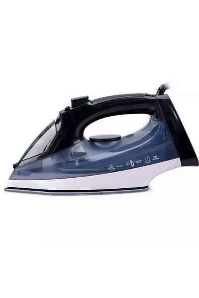 REFURA Non-Stick Steam & Dry Iron 2400W Blue RE-124