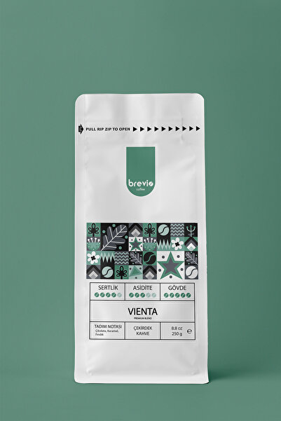 Vienta Çekirdek Kahve 250 gr (Premium Blend)