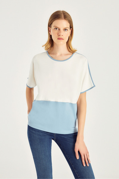 Naramaxx Plavo-Ekru 1.66 T-shirt