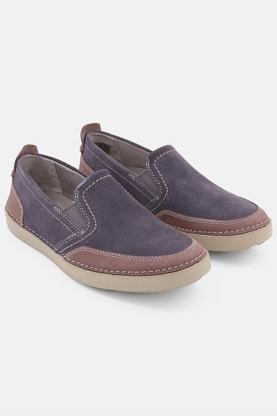 CLARKS Men Slip On Gosler Pace Casual Shoes, Blue