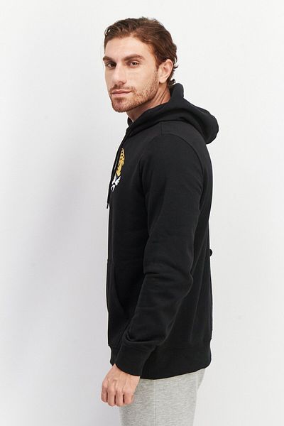 Fanatics Men Sportswear Fit Hooded Long Sleeve Sweatshirt, Black