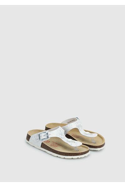 Superfit White Girls' Slippers