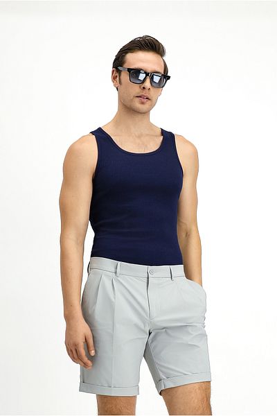 Kiğılı Slim Fit Slim Fit Cotton Corded Undershirt