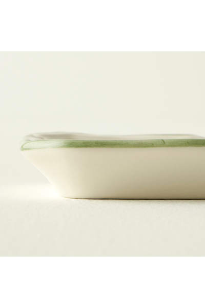 Bella Maison Julia Stoneware Mini Serving Plate Green (14x9.5 cm)
