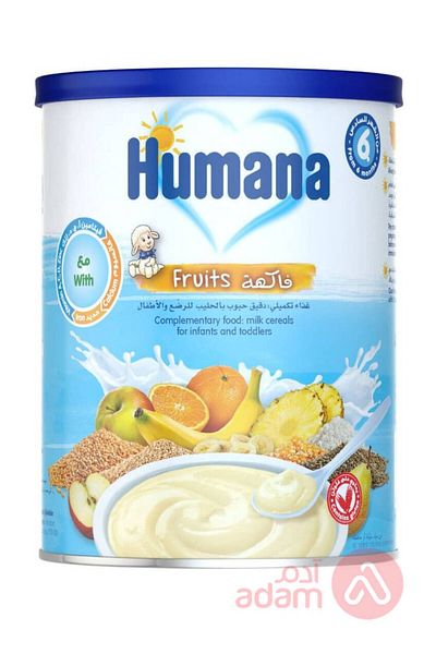 Humana حبوب الحليب والفواكه 400 جرام
