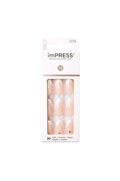 Impress Kiss Impress Medium Nails So French KIMM04C
