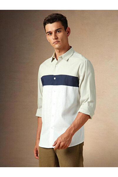 Dennis Lingo By Styli Striped Multicolor Button Down Collar Casual Shirt