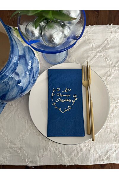 kidspartim الذهب المذهب بودروم الأزرق مرحبًا بكم في خطوبةنا على شكل إكليل الق...