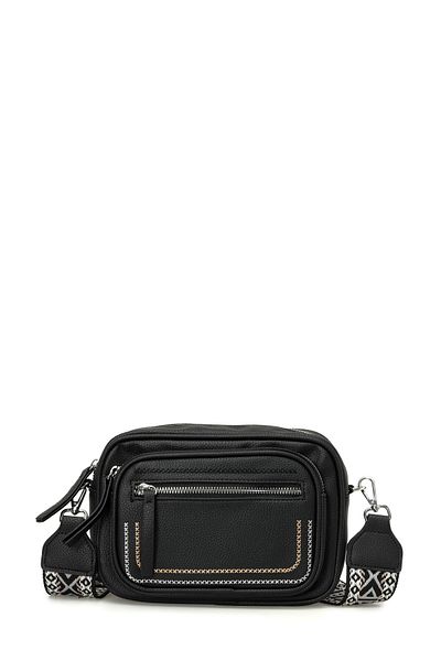 Butigo Dámska crossbody kabelka NTRL NKS DTY CPRZ 4PR čierna