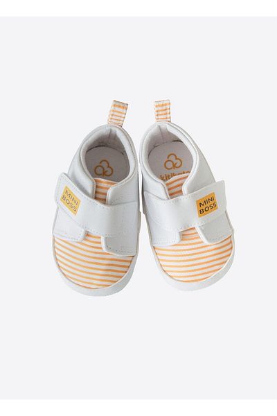 kitikate Mini Boss White Patika Shoes