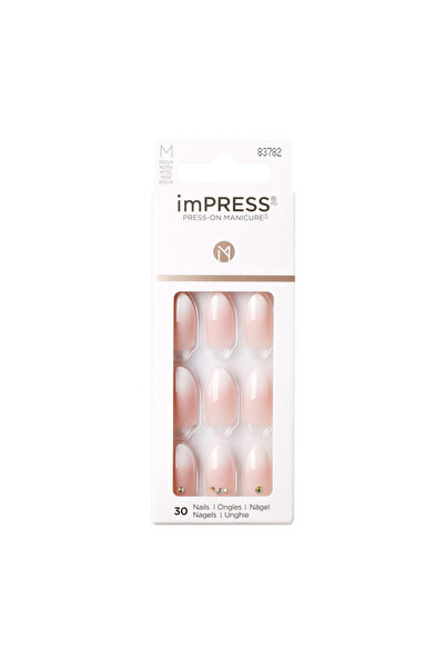 Impress Kiss Impress Medium Nails Awestruck KIMM01C