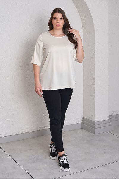 Büyük Moda Satin Blouse