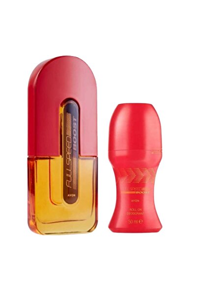 AVON Full Speed Boost Erkek Parfüm ve Erkek Rollon Paketi