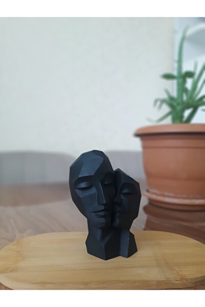 3dimaginator Yüzler Heykeli, Dekoratif Obje, Biblo