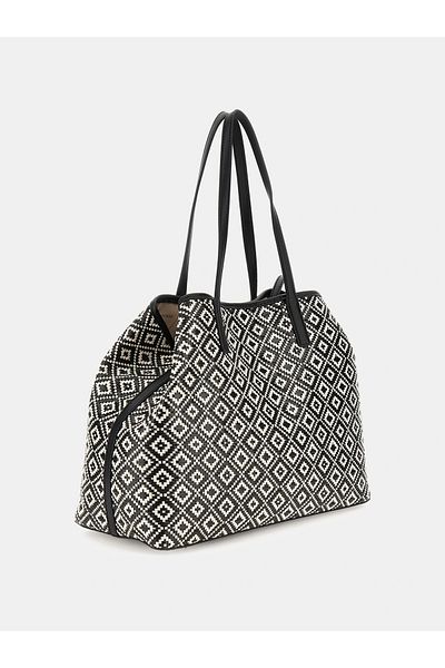Guess Vıkky II Large Tote dámská černá taška přes rameno Hwwr9318290-bla