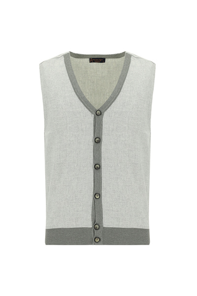 Abdullah Kiğılı Жилет з бавовняного трикотажу